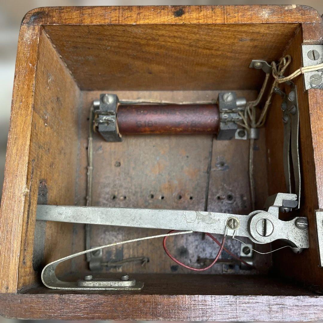 B 国鉄廃品 鉄道廃品 デルビル磁石式壁掛電話機　レトロ壁掛け電話機　国鉄電話機