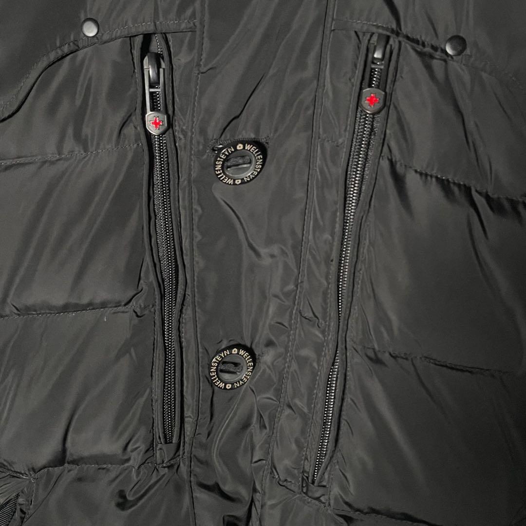WELLENSTEYN ウェレンステイン ダウンジャケットドイツ製 撥水 黒 L