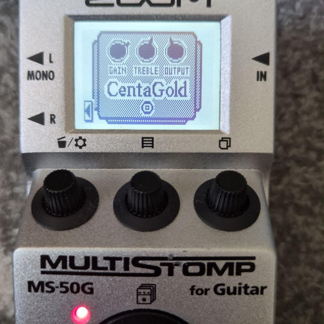ZOOM MS-50G V3.1 ギターエフェクター