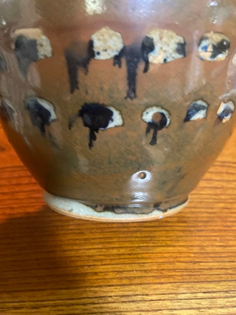 無名　民藝　壺　丹波焼？　詳細不明