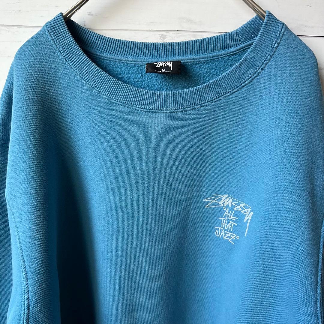 【シャドーマン】ステューシーバックプリントスウェット【M】トレーナー即完売モデル