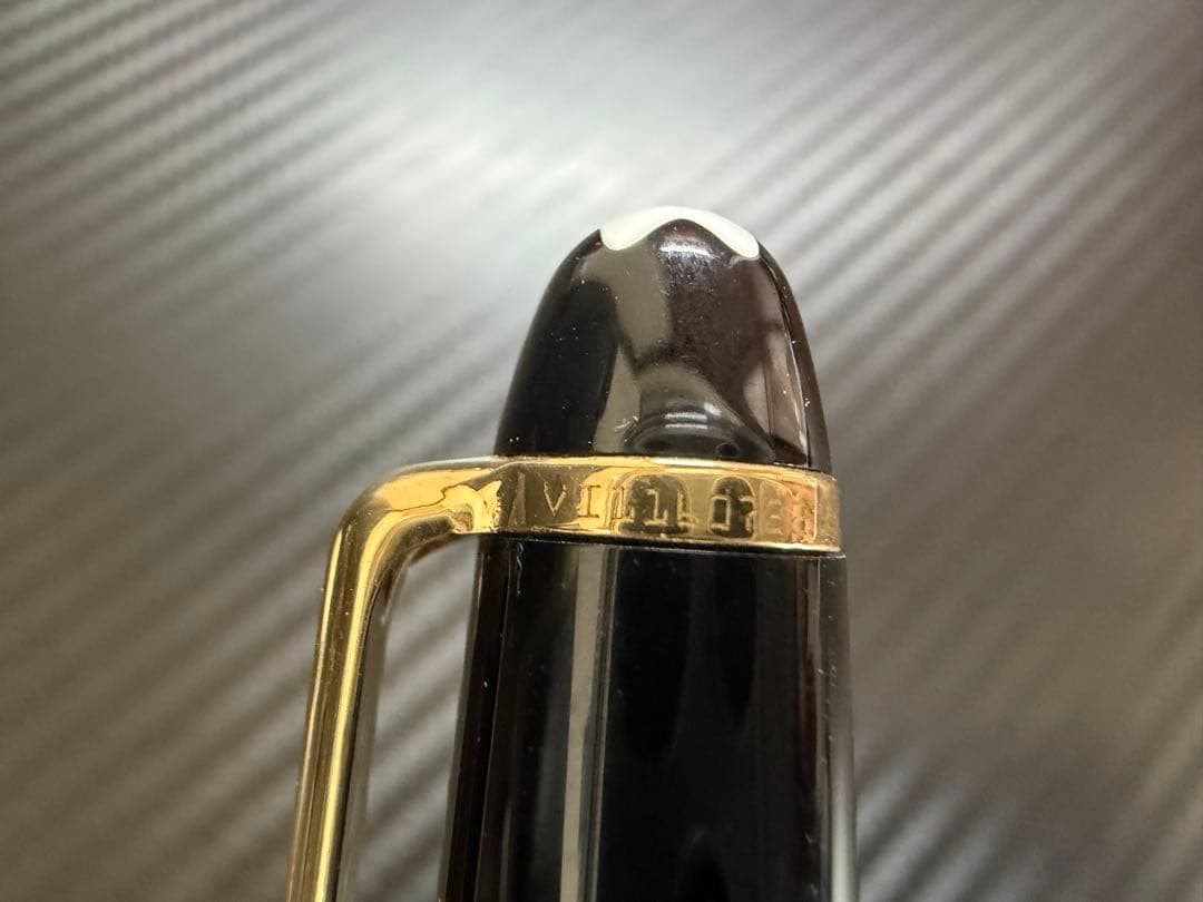 未使用に近い モンブラン マイスターシュテュック 164 ボールペン ブラック