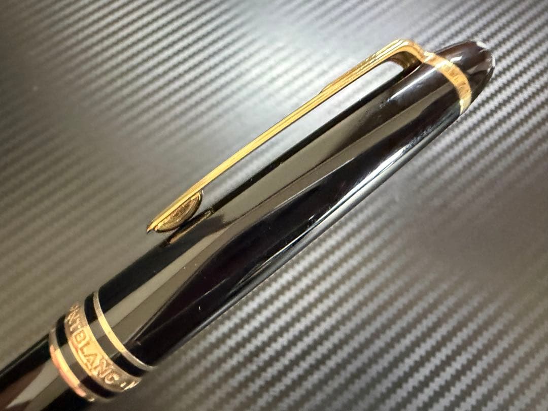 未使用に近い モンブラン マイスターシュテュック 164 ボールペン ブラック