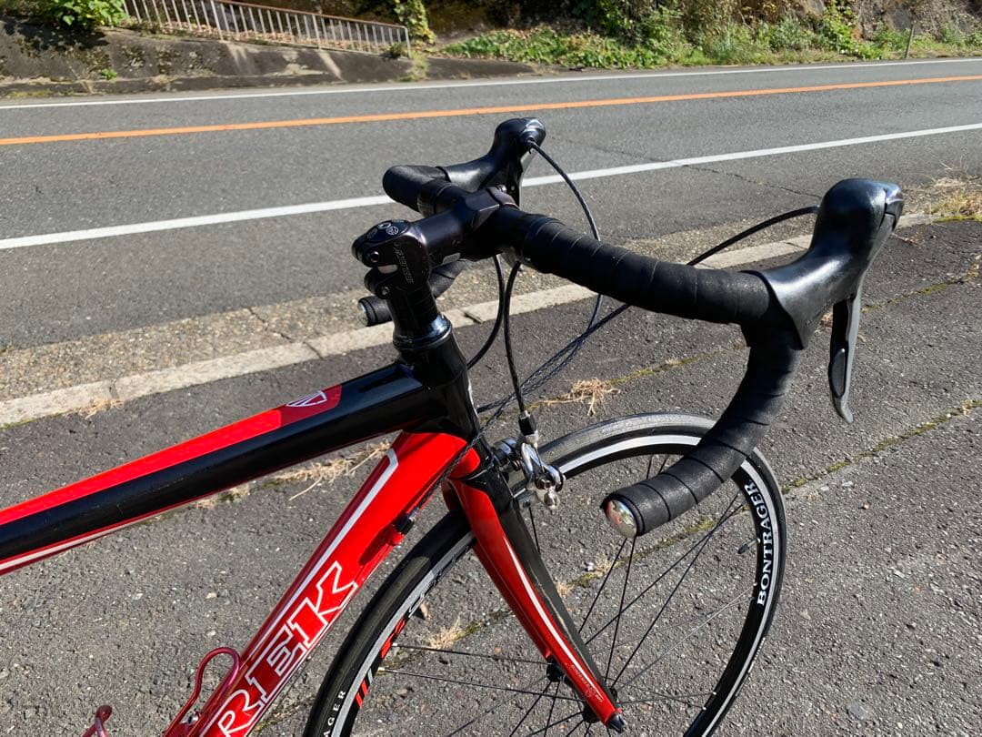 【即乘】送料無料TREKカーポンロードバイクRACE BONTRAGER 18速