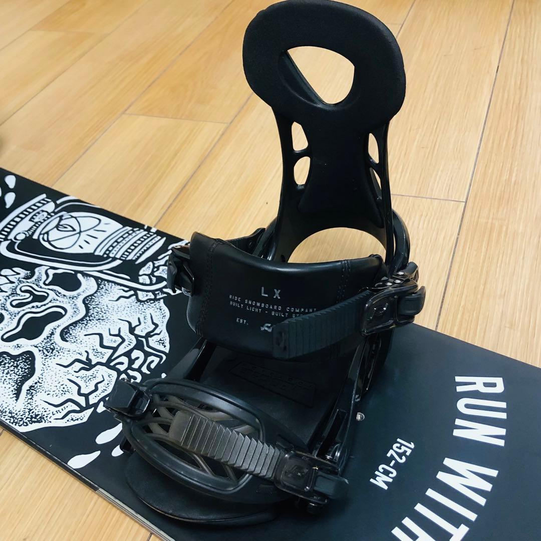 【美品】ride×sketchy tank スノーボード　152cm コラボ