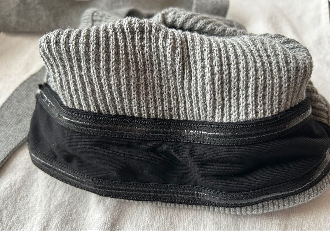 BAREN バレン ニット帽 ボンネット　グレー