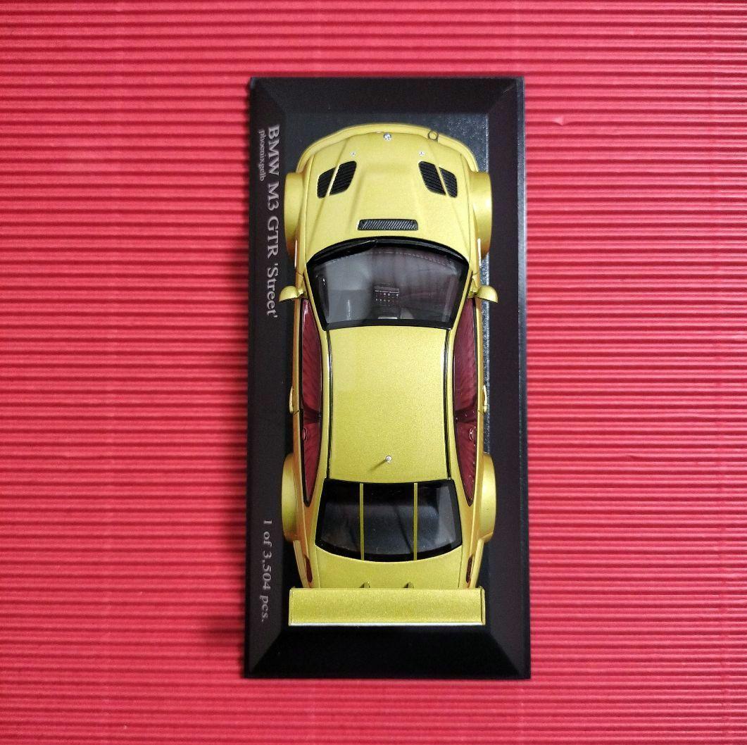 ミニチャンプス 1/43『 M3 GTR 'Street'』未開封品