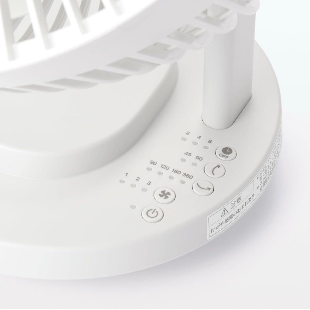 ⭐️未使用品⭐️未開封 無印良品 360度回転サーキュレーター MJ-0CF18