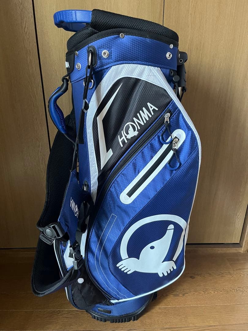 【美品】本間スタンドキャディーバック