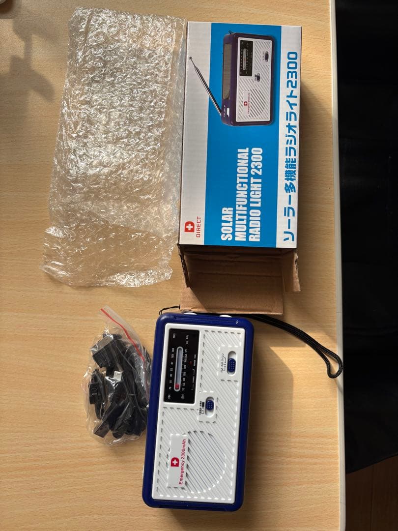 難あり　防災防犯ダイレクト　防災リュック 非常用持ち出し袋　28点