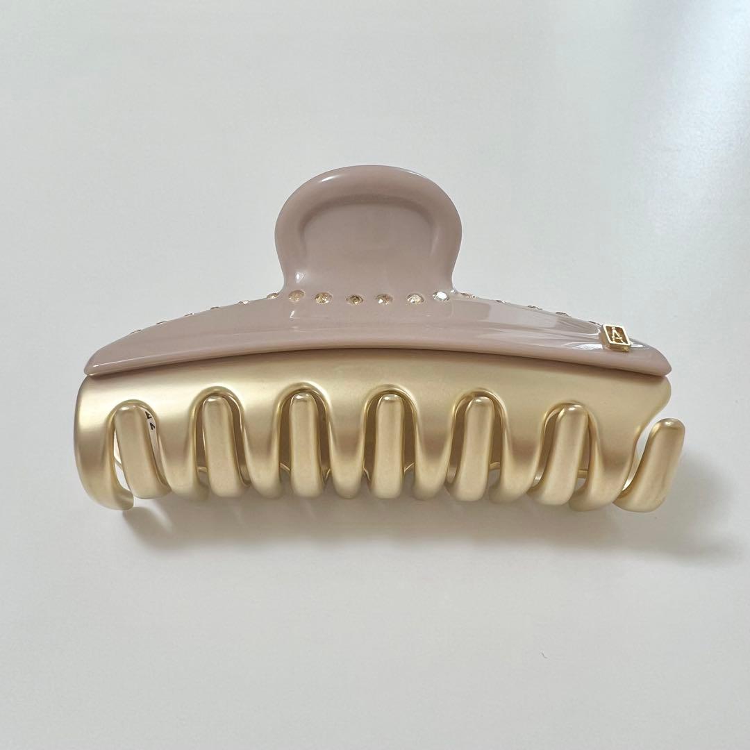 未使用品 アレクサンドル ドゥ パリ 【VENDOME】M クリップ ベージュ