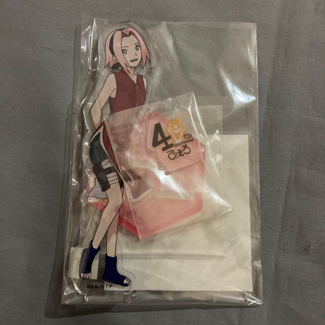NARUTO 春野サクラ ぴえろ40周年記念 アクリルスタンド