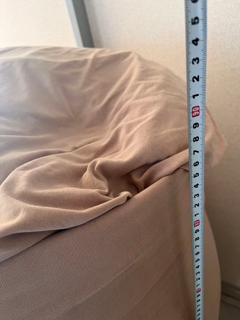 中古Yogibo Max⭐︎本体⭐︎ライトグレー ビーズクッション