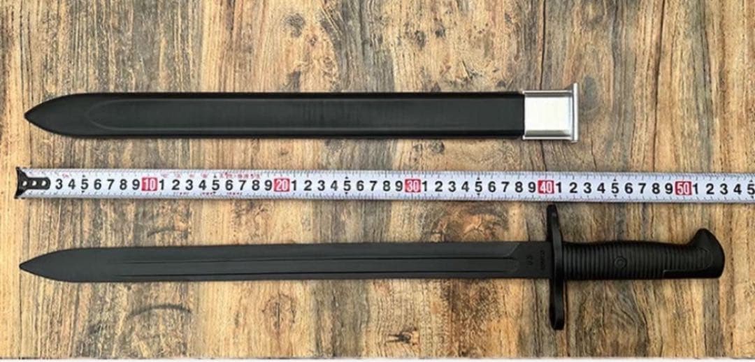 WWⅡ 米軍 M1903 スプリングフィール用銃剣と鞘（プラ製）★レプリカ★