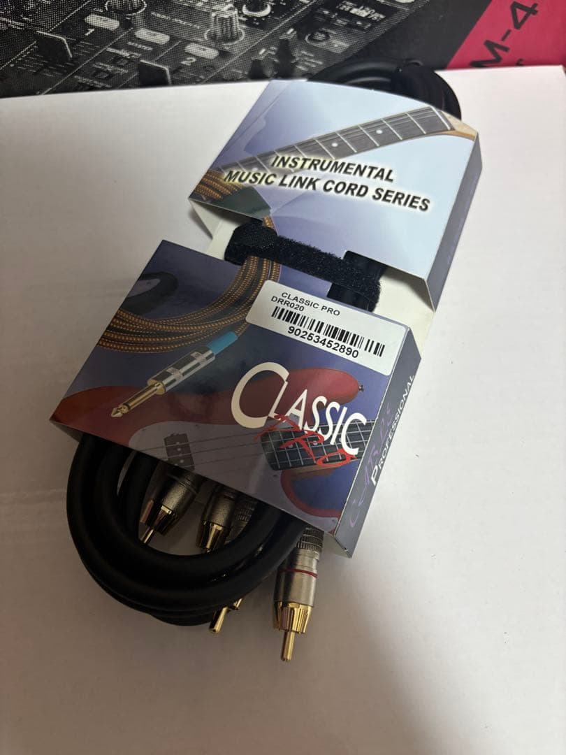 美品　Pioneer DJM-450 24年製　PCスタンド　RCAピン　セット