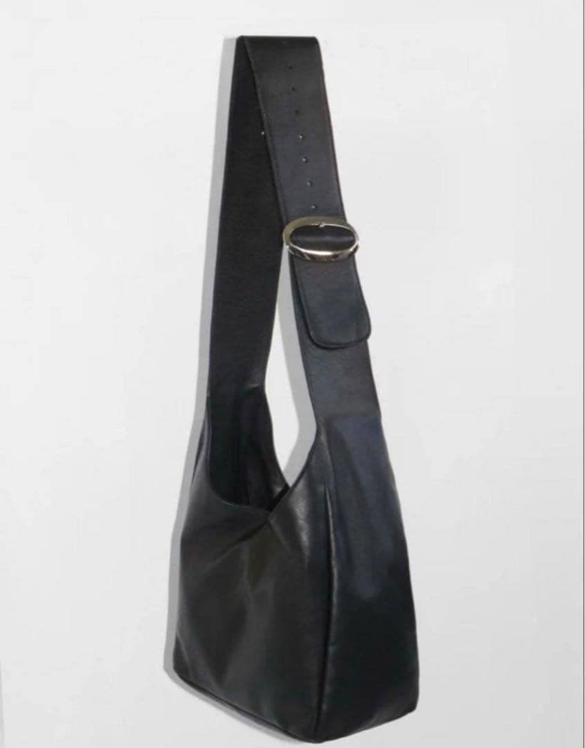 バッグ Paloma wool square tea bag leather black