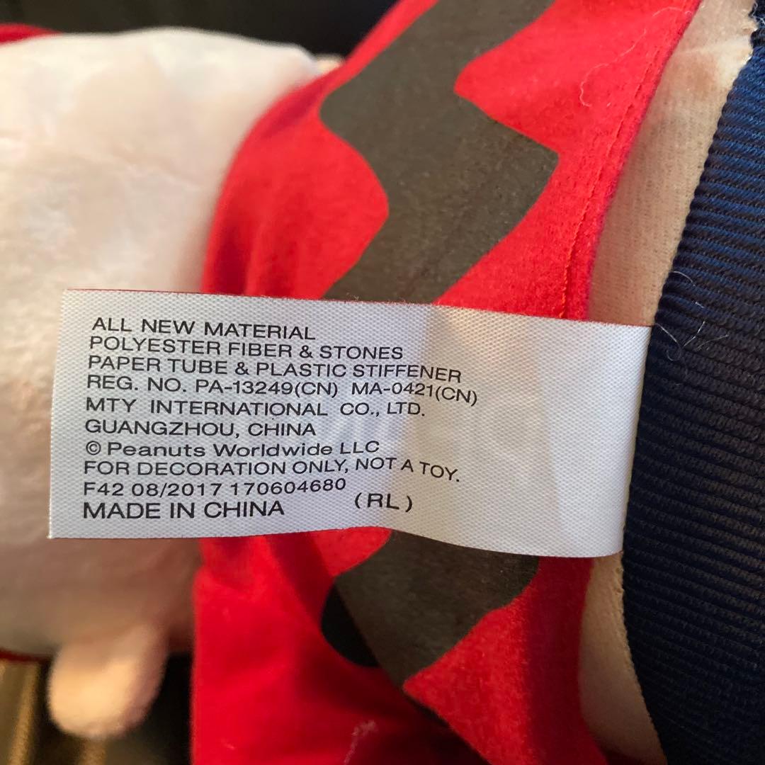 PEANUTS　チャーリーブラウン　バレンタイン　US　ぬいぐるみ　SNOOPY