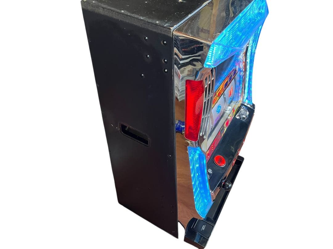 送料込 パチスロ実機 戦国無双 スロット メダル機 山佐 家庭用電源