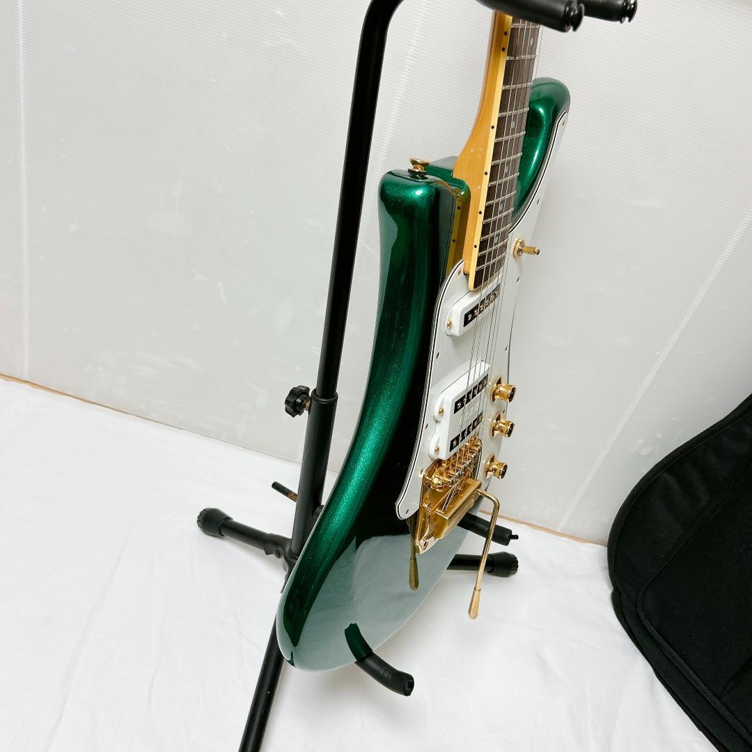 超美品 YAMAHA ヤマハ SGV-700 グリーン ゴールド 使用感ほぼなし