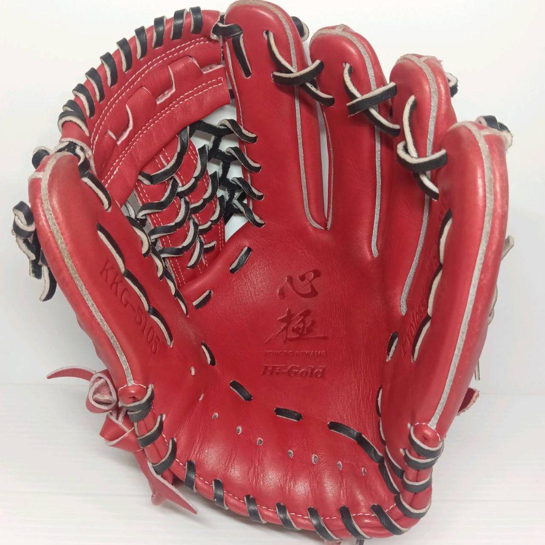 HI-GOLD ハイゴールド 心極 野球 軟式用グローブ オールラウンド 美品