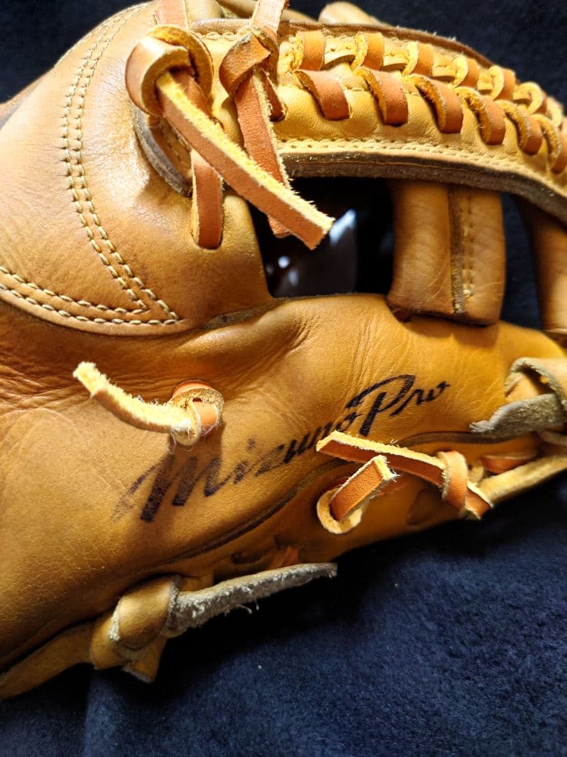 《中古》ミズノプロ　軟式内野手用グラブ　mizuno pro