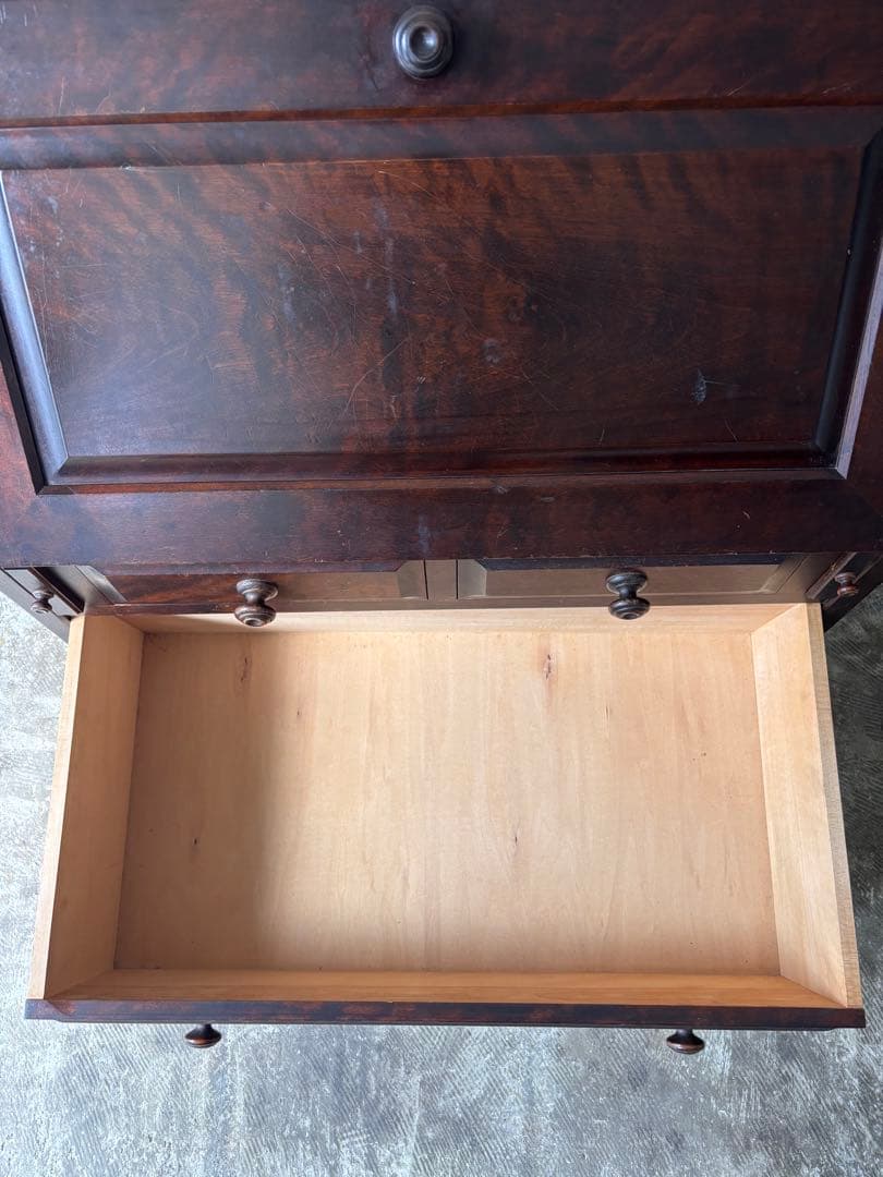 北海道民芸家具　ライティングビューロー　ライティングデスク　ローテーブル　文机