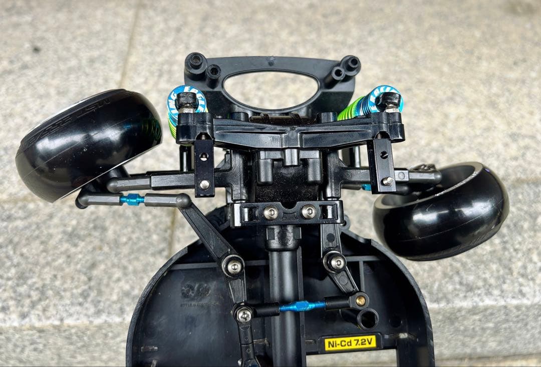 TT-01MRCコンバシャーシ+新品AE86トレノボディ