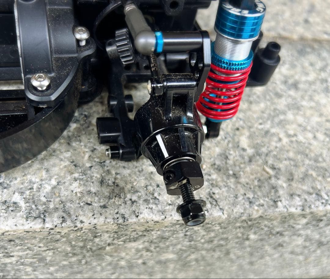 TT-01MRCコンバシャーシ+新品AE86トレノボディ