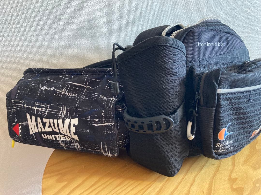 mazume レッドムーンウエストバッグ ライフジャケットセット