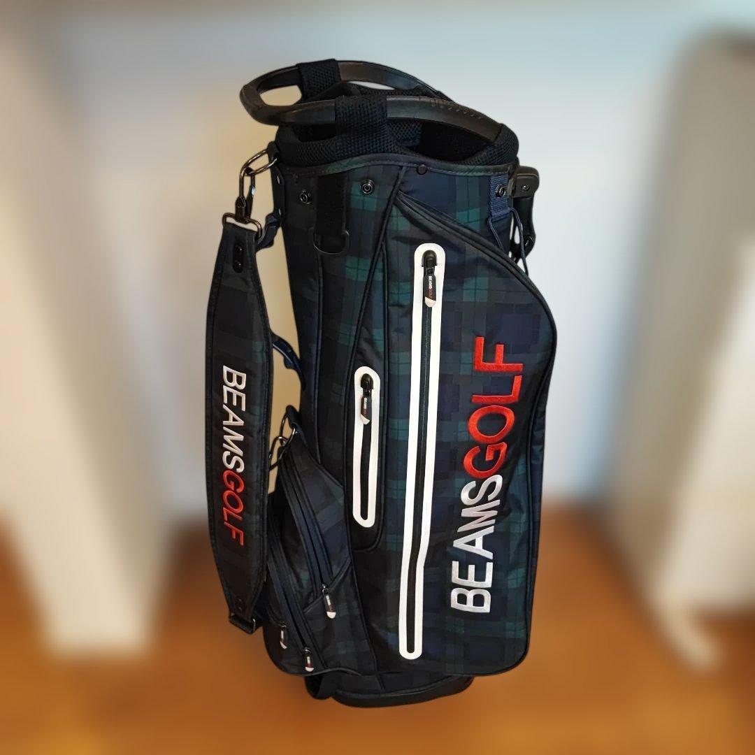 BEAMS GOLF キャディバッグ チェック
