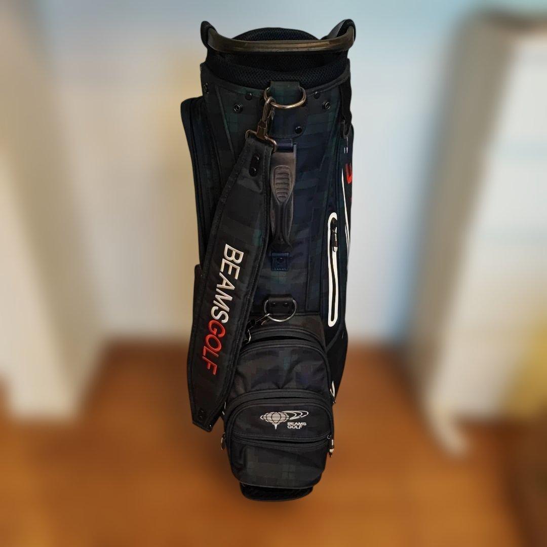 BEAMS GOLF キャディバッグ チェック