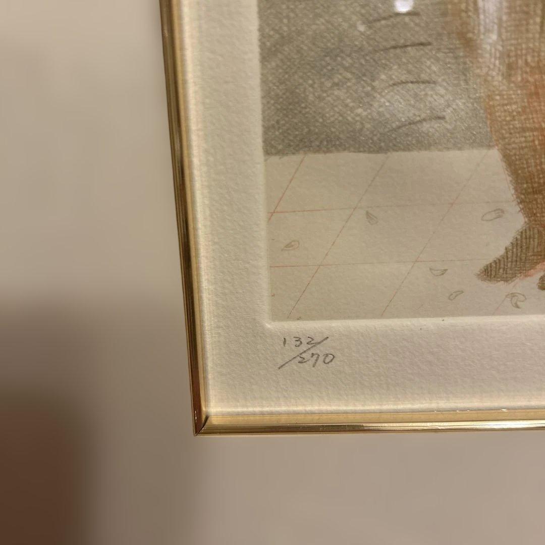 有元　利夫　【Print130】　銅版画132/270 おもいっきりお値下げ‼️