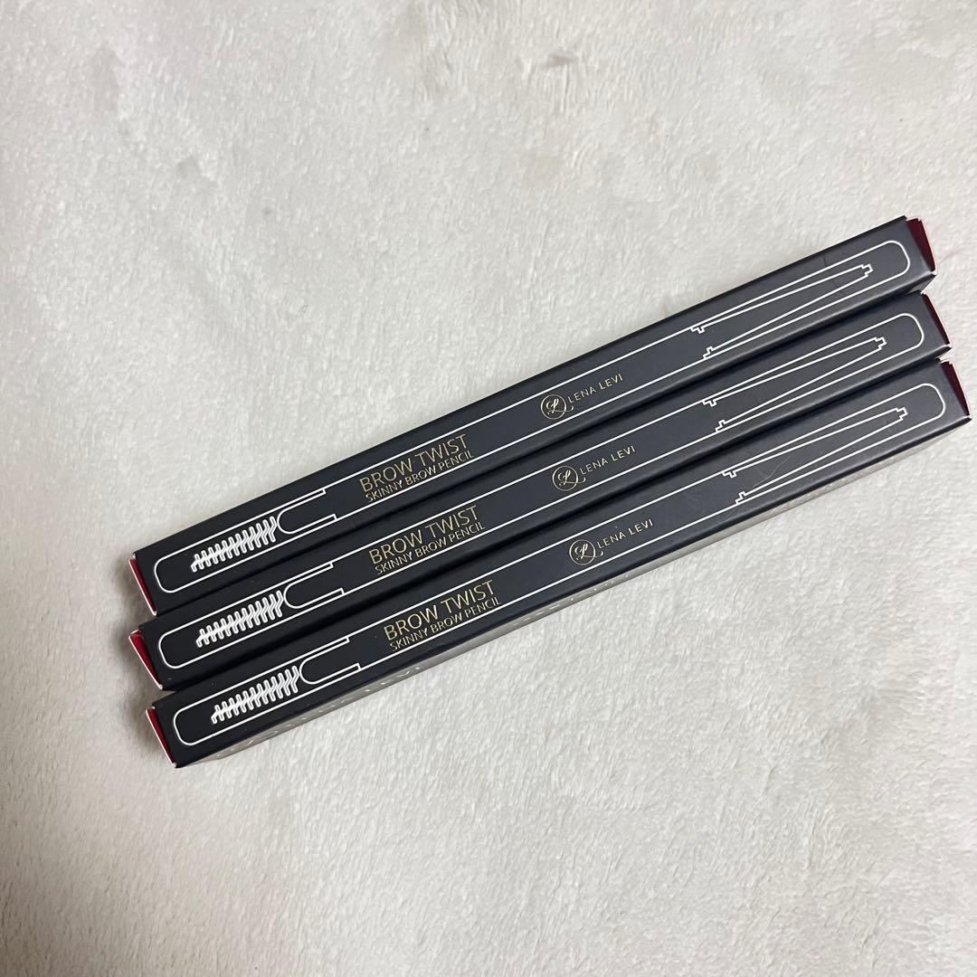 LENA LEVI BROW TWIST アイブロウペンシル TAUPE3本新品