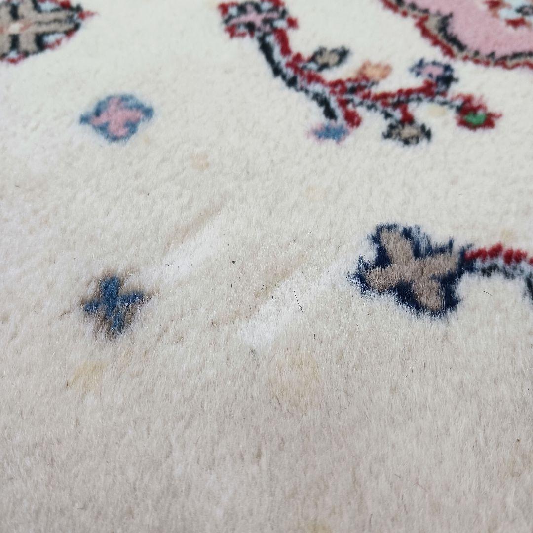 Y3059 パキスタン絨毯 182×125㎝ ウール 手織り トライバルラグ