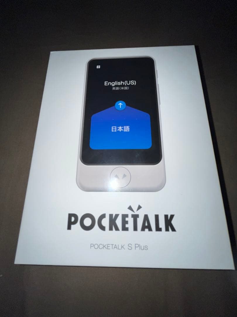 POCKETALK S Plus ホワイト ポケトークSプラス