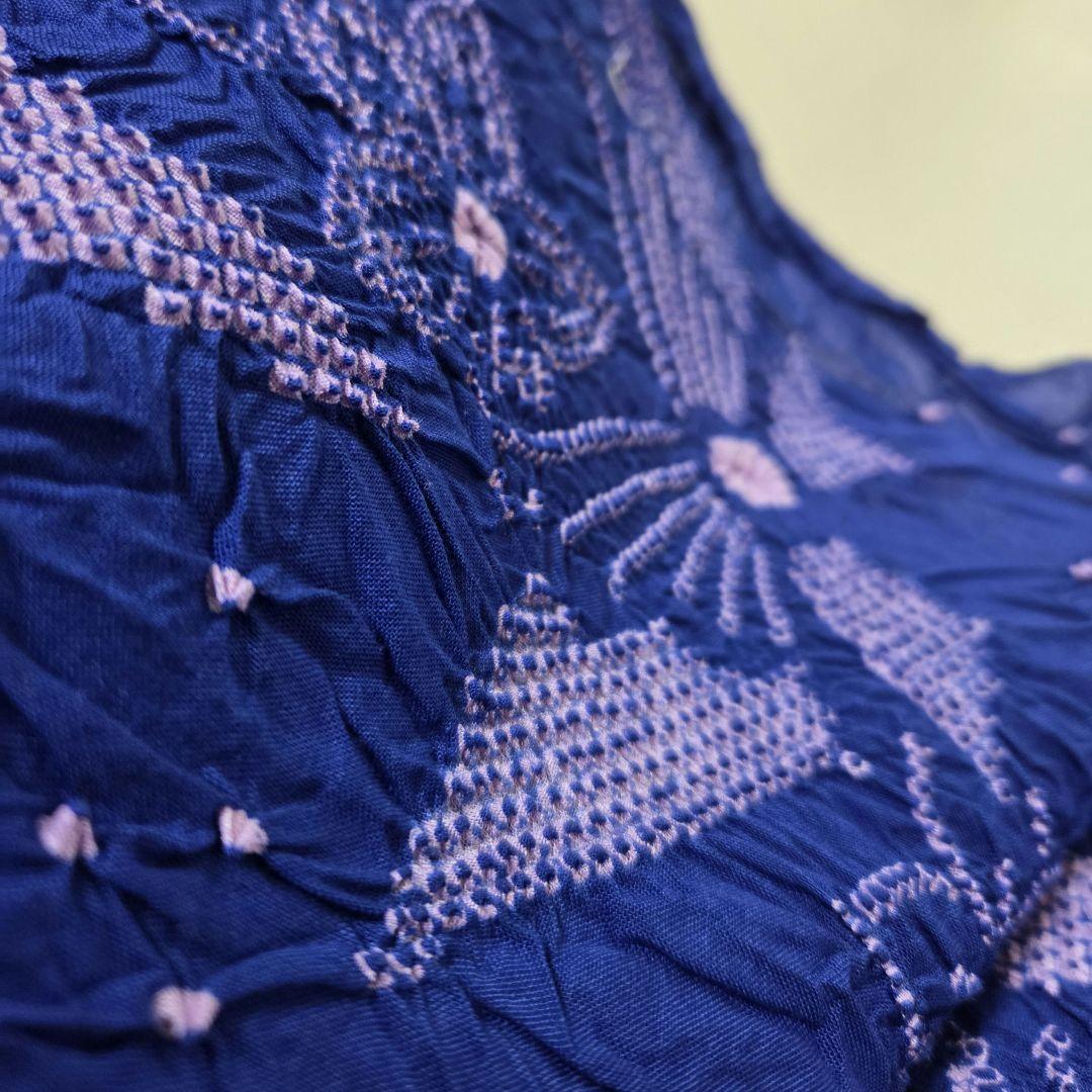 【まやるさま専用】レトロ☆絞り浴衣　反物③