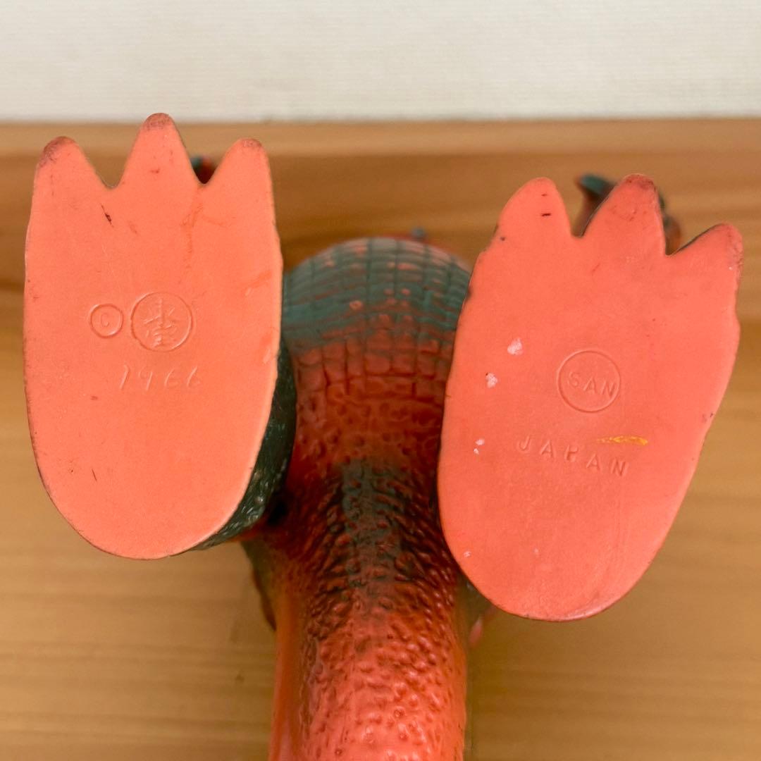 【クロロ】バラゴン1期 マルサン ソフビ 当時物