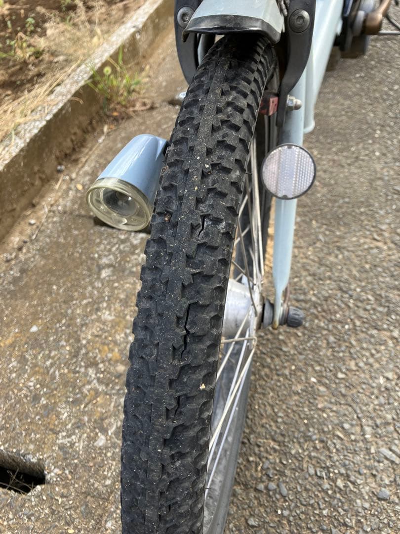 電動アシスト自転車 前後チャイルドシート bikke POLAR eライトブルー