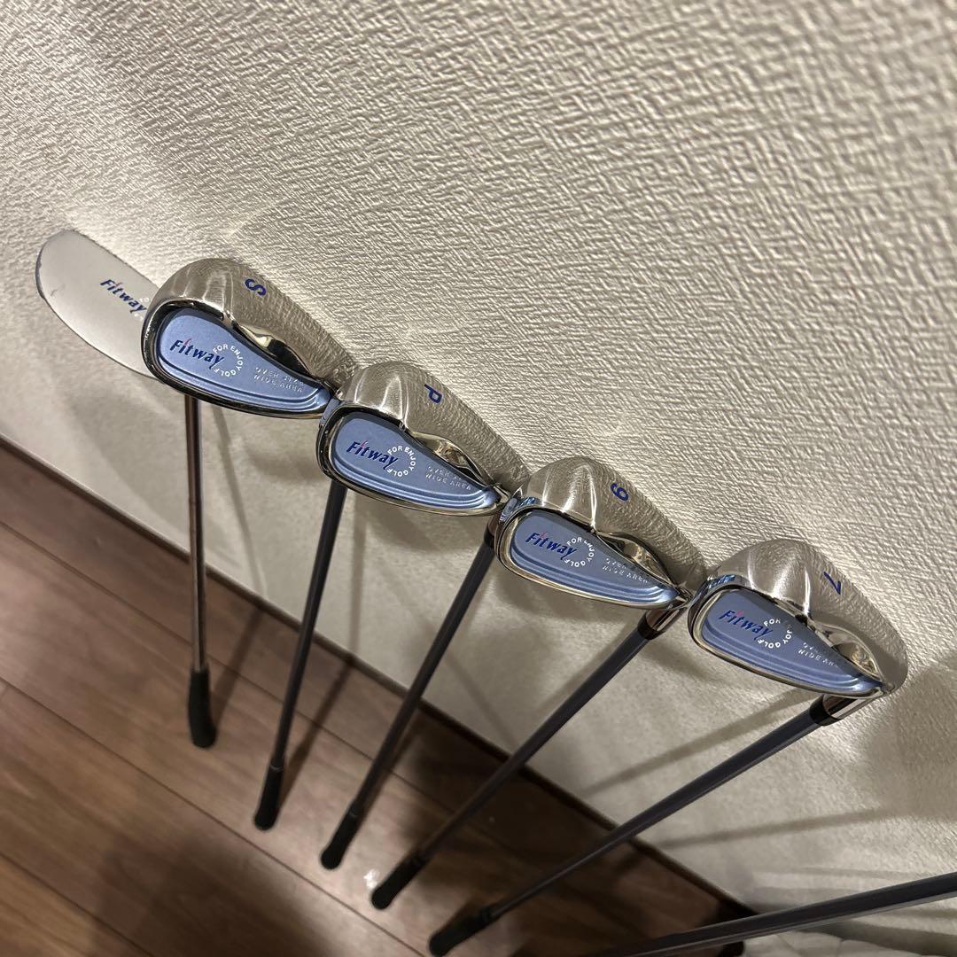 Fit way 420 レディースL 右利き　ハーフゴルフセット