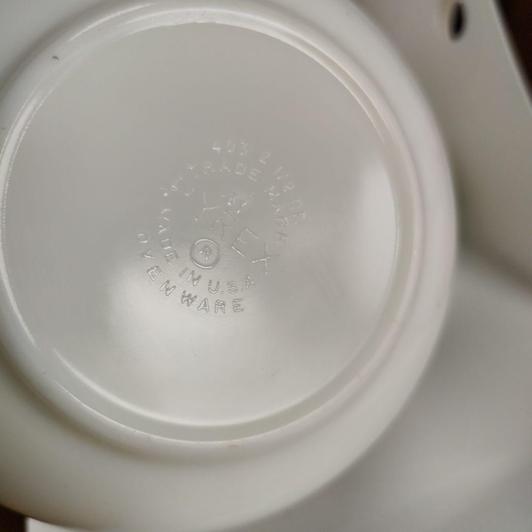 パイレックス　カラフル　ドット柄　ミキシングボウルセット　コンプリート