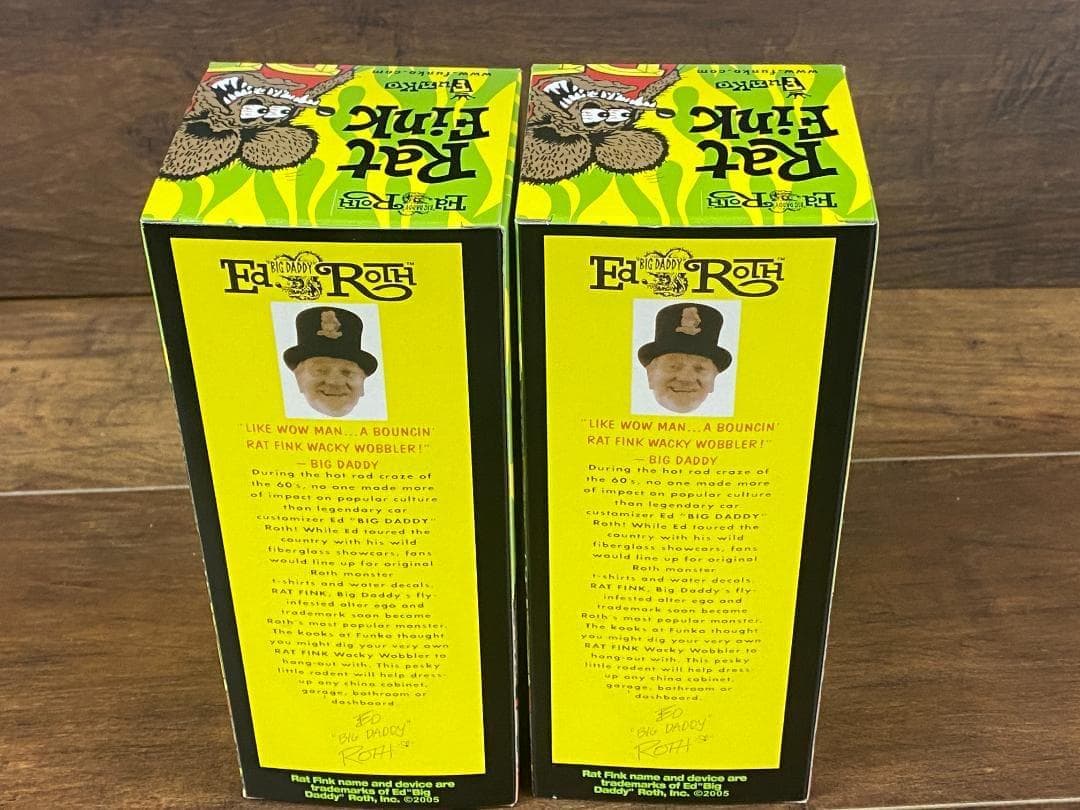 ラットフィンク ボビングヘッド FIRE・ICE 2体セット FUNKO