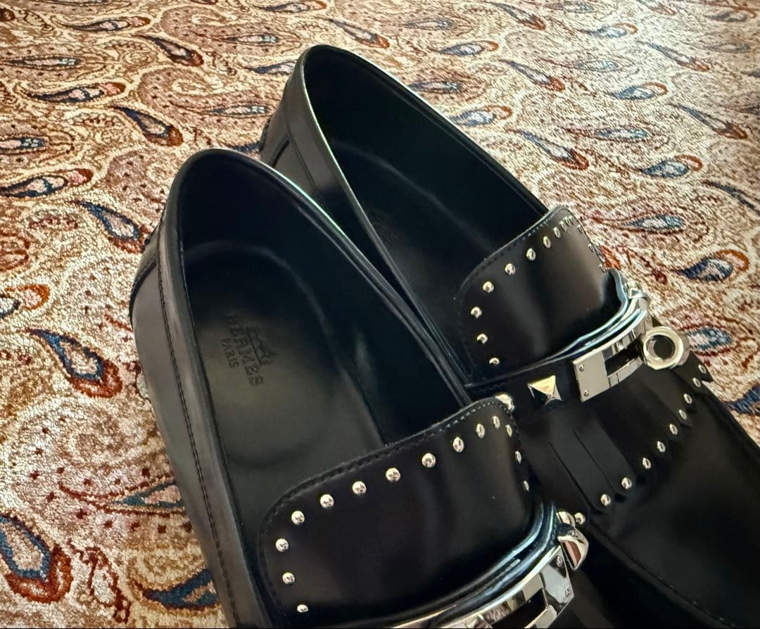 エルメス　モカシン《デスタン》38