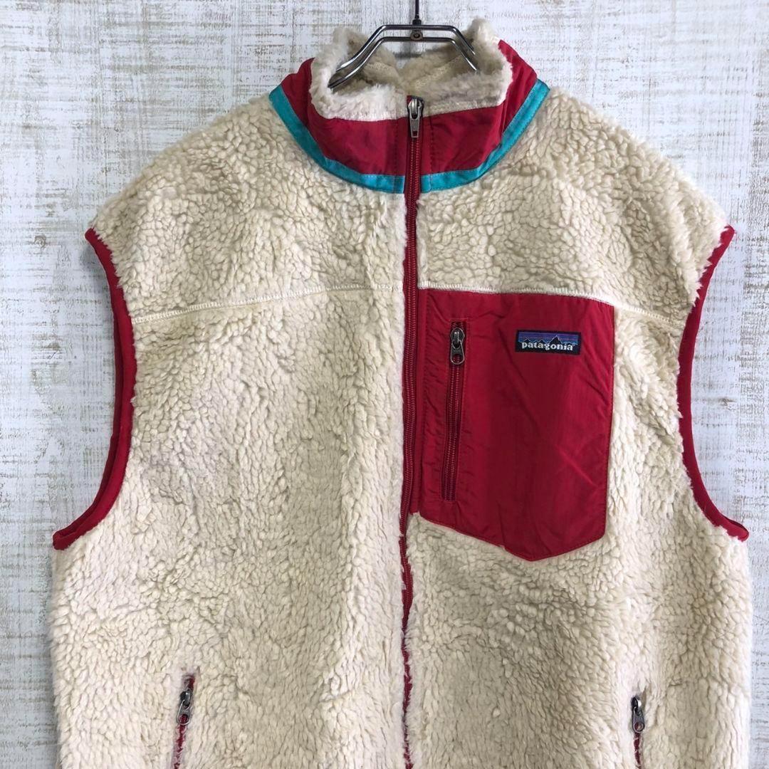 パタゴニア　ベスト XL 古着　メンズ　Patagonia　XL ベージュ