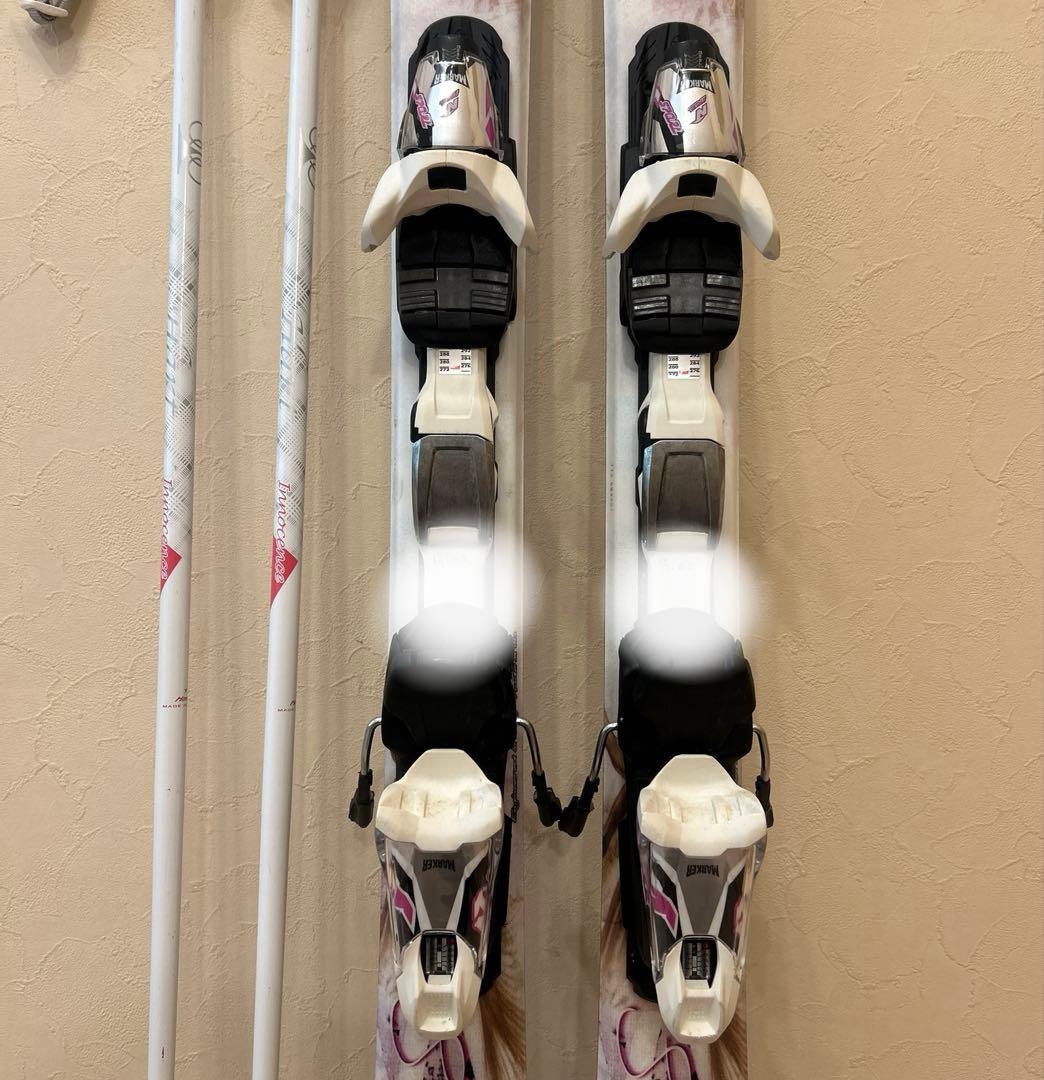 ◾️カービングスキーセット　板146㎝　ブーツ24㎝ 女性用　レディース用