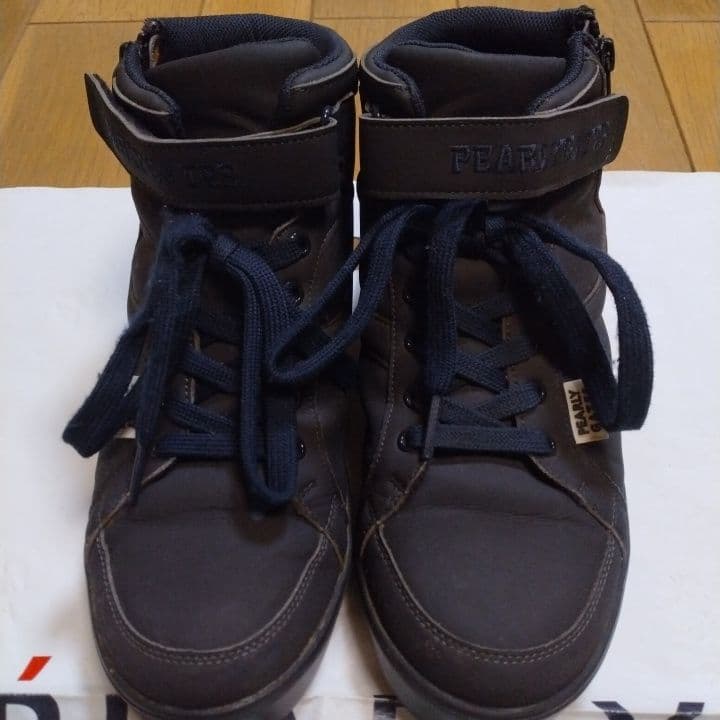 ⭐美品⭐パーリーゲイツ⭐ハイカット⭐ゴルフ⭐シューズ⭐濃紺⭐24.5⭐