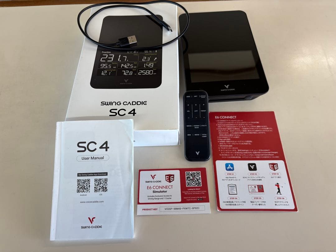 ゴルフ測定器　スイングキャディSC4