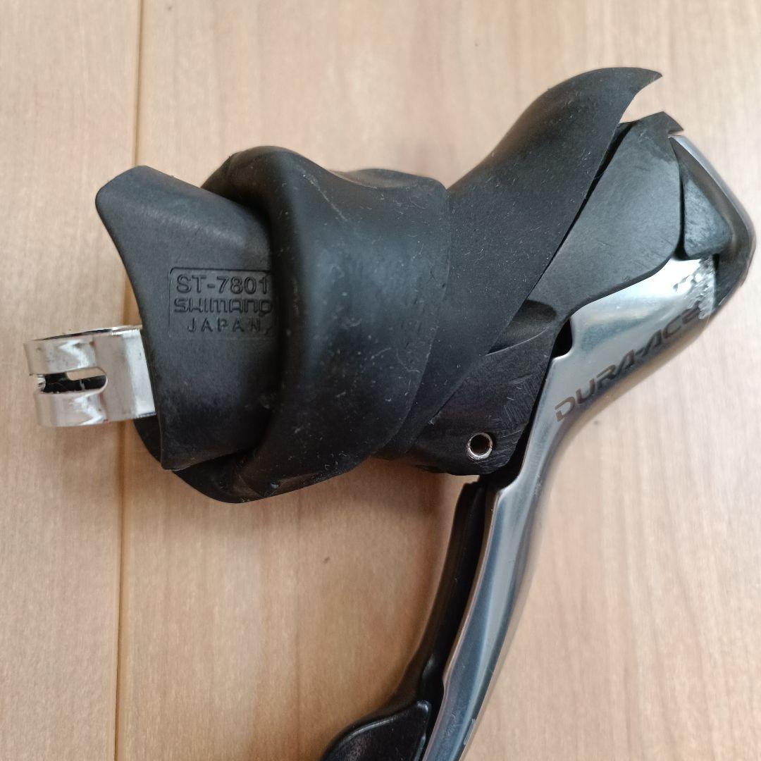 Shimano Dura-Ace シフター ブラック/シルバー　st-7801