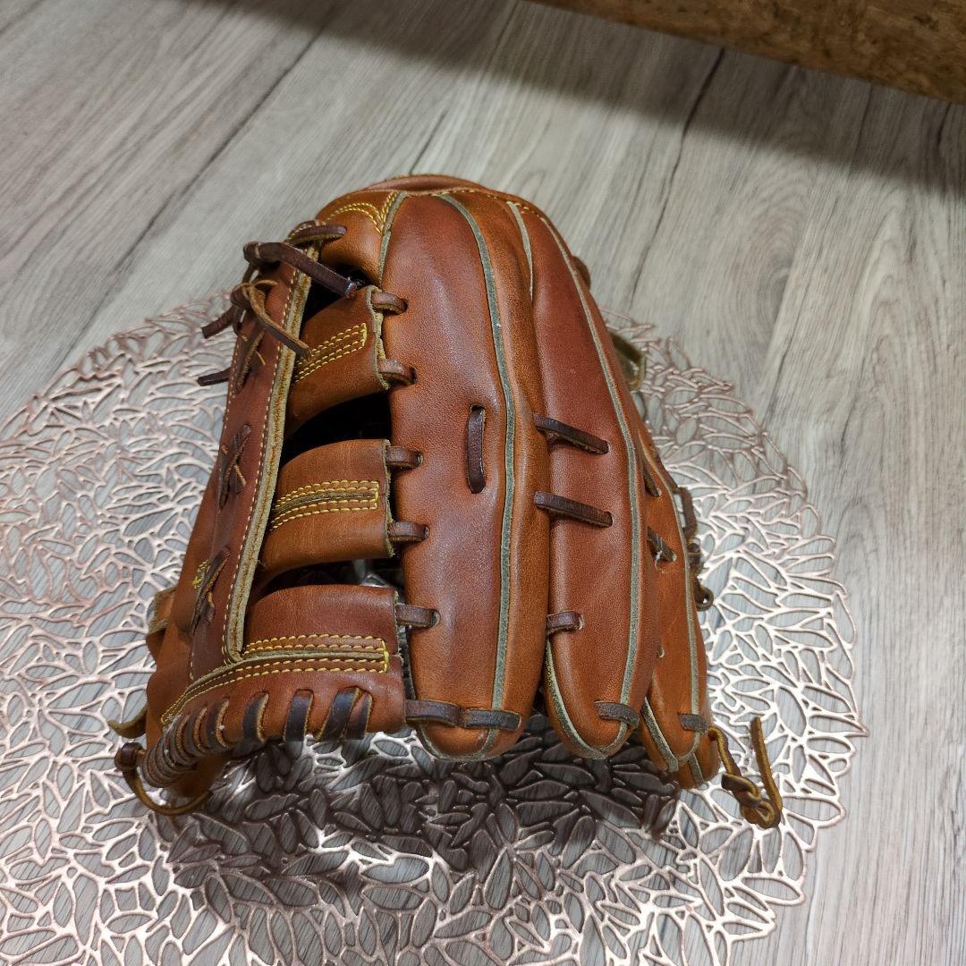 【激シブ】　レア品　Mitsuwa Tiger 外野手用グローブ 即実用可