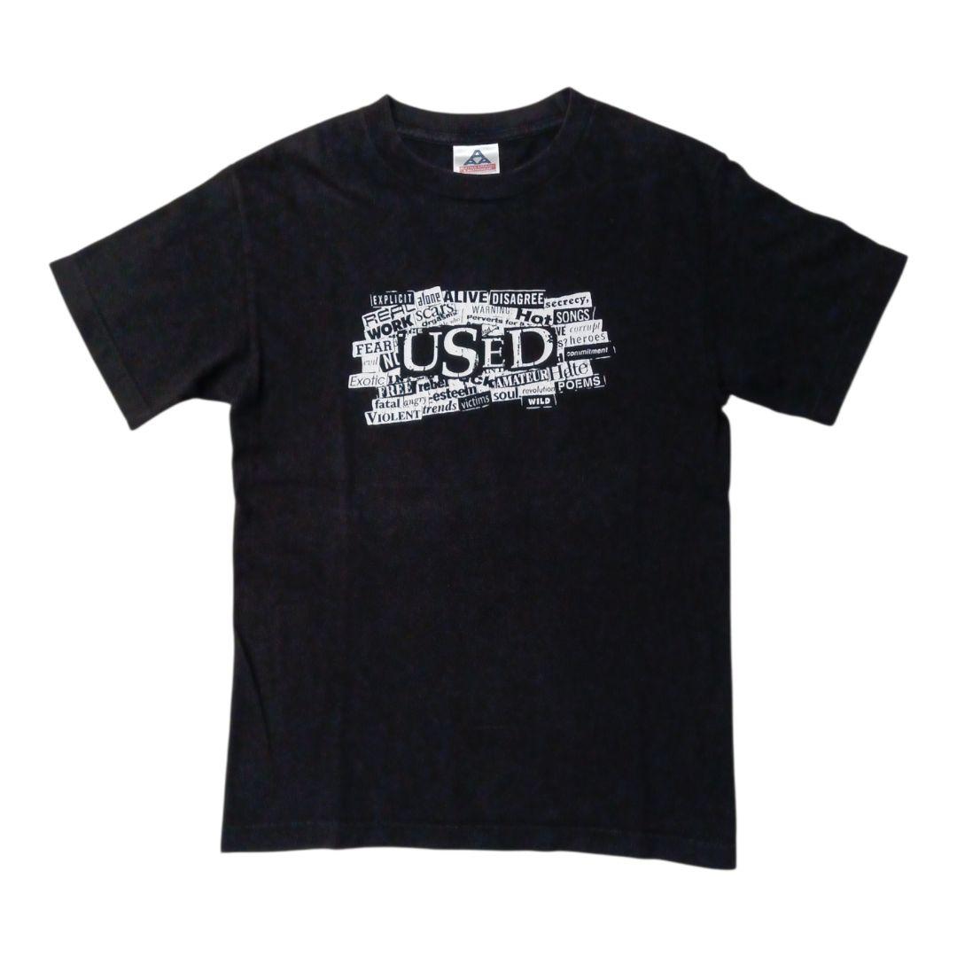 2000年代 THE USED ザユーズド バンドTシャツ Sサイズ 黒