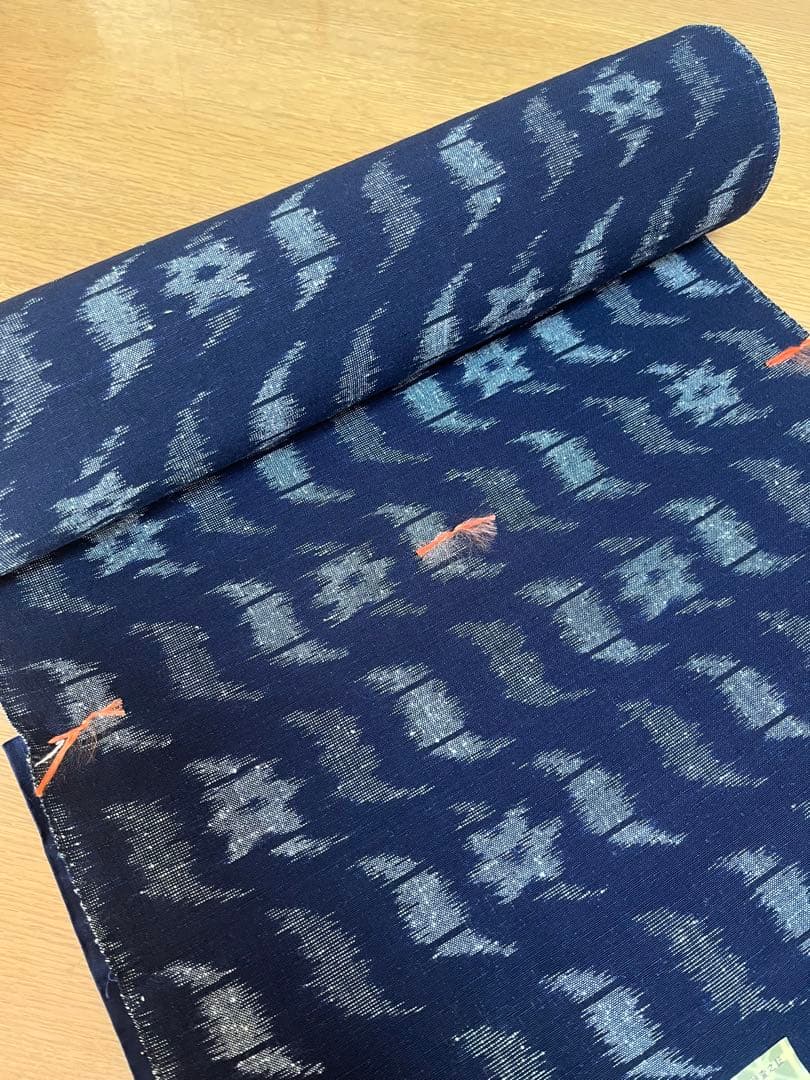 久留米絣　反物　綿100%